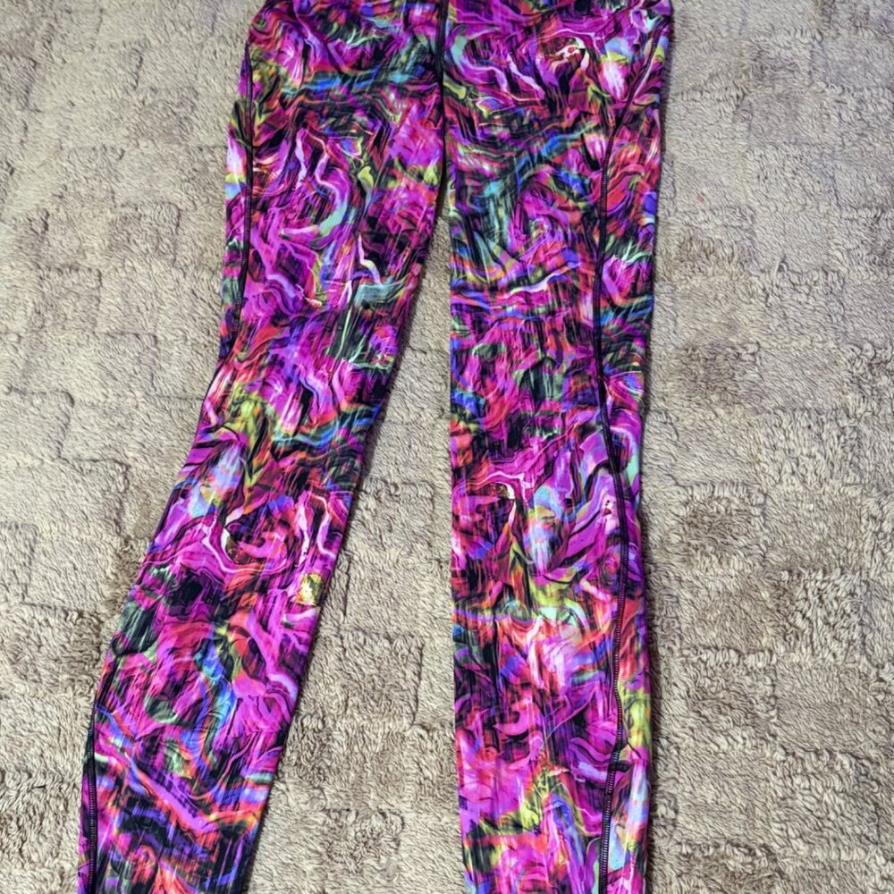Like New Lululemon Base Pace High-Rise Running Tight 25" Hyper Pink Leggings 4 - Picture 3 of 10